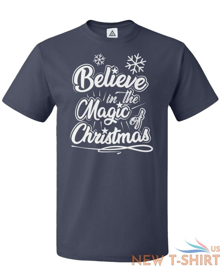 believe in the magic of christmas happy santa unisex tee tshirt 1.jpg