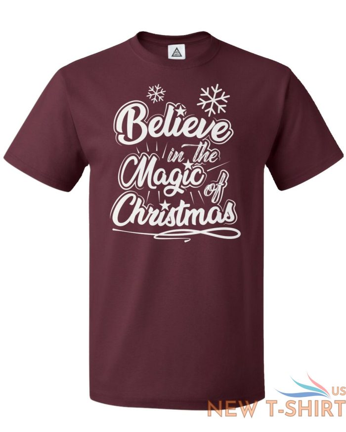 believe in the magic of christmas happy santa unisex tee tshirt 2.jpg