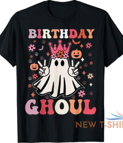 birthday ghoul floral ghost kid girl groovy halloween party t shirt size s 3xl 0.png