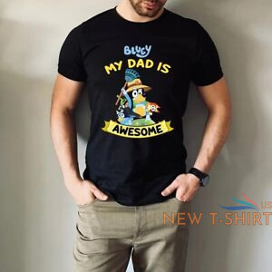 bluey dancing dad shirt bluey dad shirt bluey family shirt gift for dad 0.jpg