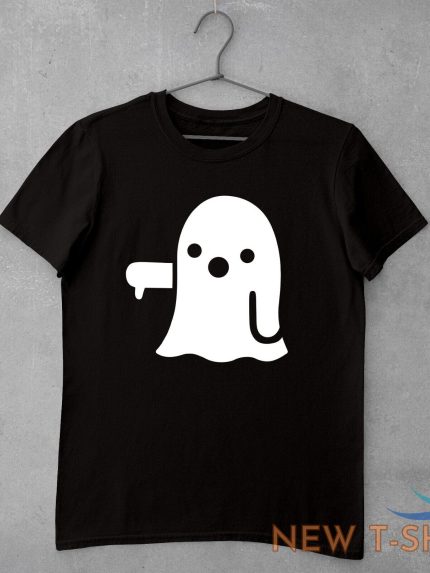 boo halloween printed t shirt ghost of disapproval unisex adults scary tee top 1.jpg