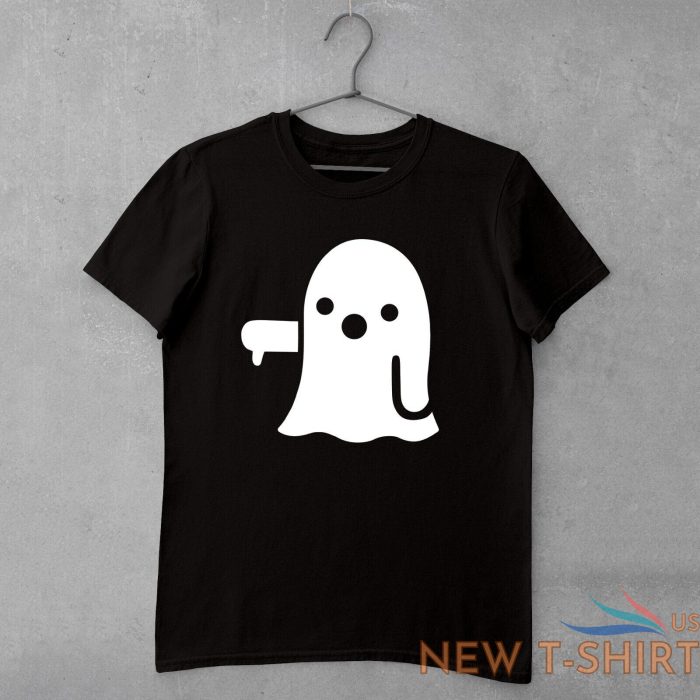 boo halloween printed t shirt ghost of disapproval unisex adults scary tee top 1.jpg