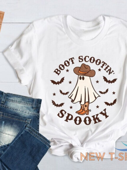 boot scootin spooky shirt howdy halloween t shirt spooky ghost shirt 0.jpg