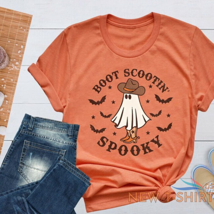 boot scootin spooky shirt howdy halloween t shirt spooky ghost shirt 2.jpg