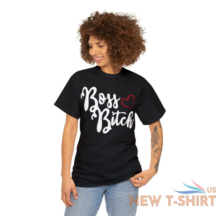 boss bitch best christmas gift for boss lady graphic t shirt sizes s 5xl 3.jpg