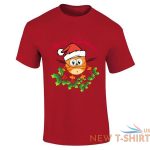 boys merry christmas cat santa hat print t shirt cotton mens short sleeve top 0.jpg