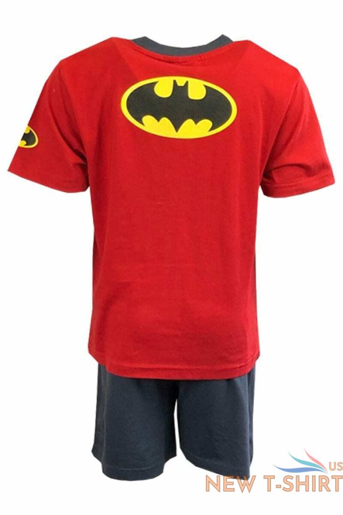 boys pyjamas short sleeve t shirt shorts set baby toy story batman peppa pig 7.jpg