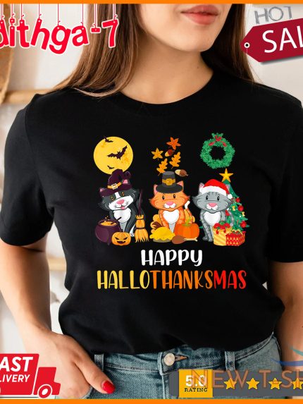 cat halloween christmas happy hallothanksmas thanksgiving t shirt size s 4xl 1.jpg