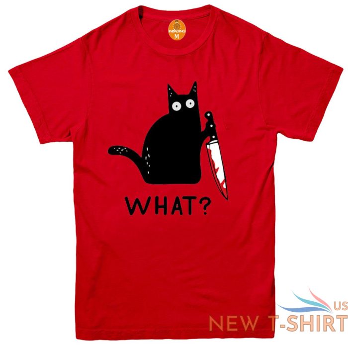 cat what t shirt murderous cat with knife funny halloween gift t shirt unisex 2.jpg