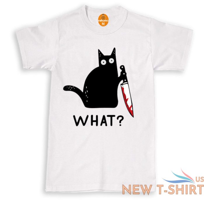 cat what t shirt murderous cat with knife funny halloween gift t shirt unisex 3.jpg