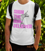 charlie the unicorn t shirt shun the non believer ring ring hello new gift tee 1.png