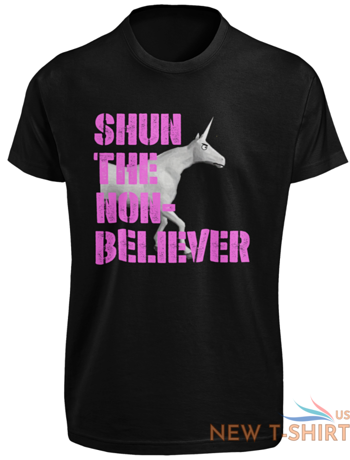 charlie the unicorn t shirt shun the non believer ring ring hello new gift tee 5.png