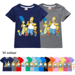 children unisex the simpsons t shirt cotton short sleeve top birthday xmas gifts 0.png