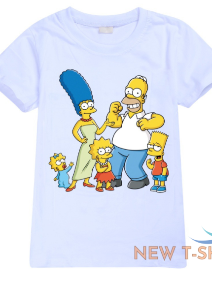 children unisex the simpsons t shirt cotton short sleeve top birthday xmas gifts 1.png