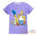 children unisex the simpsons t shirt cotton short sleeve top birthday xmas gifts 2.png