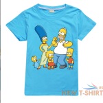 children unisex the simpsons t shirt cotton short sleeve top birthday xmas gifts 5.png