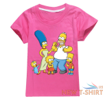 children unisex the simpsons t shirt cotton short sleeve top birthday xmas gifts 7.png