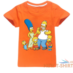 children unisex the simpsons t shirt cotton short sleeve top birthday xmas gifts 8.png