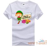 childrens mens elf merry christmas print t shirt boys short sleeve xmas shirt 5.jpg