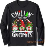 chillin with my gnomies christmas lights gnomes famil long sleeve t shirt 1.jpg