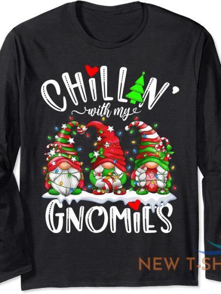 chillin with my gnomies christmas lights gnomes famil long sleeve t shirt 1.jpg