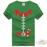 christmas deer santa elf print t shirt mens boys xmas party wear top tees 2.jpg