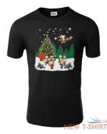 christmas friends singing around tree unisex tee tshirt 0.jpg