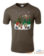 christmas friends singing around tree unisex tee tshirt 7.jpg