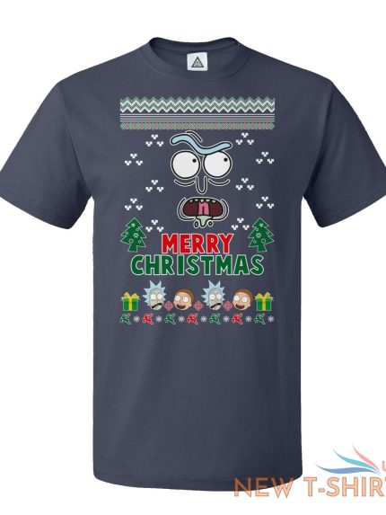 christmas fun with rick and morty unisex tee tshirt 1.jpg