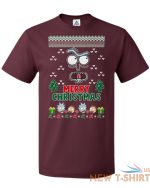 christmas fun with rick and morty unisex tee tshirt 2.jpg