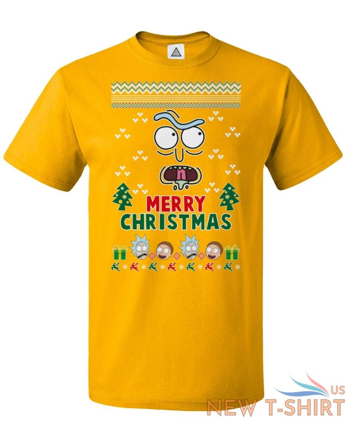 christmas fun with rick and morty unisex tee tshirt 5.jpg