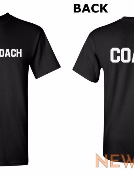 coach shirt front back t shirt football basketball soccer team tee high school 0.jpg
