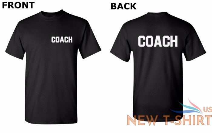 coach shirt front back t shirt football basketball soccer team tee high school 0.jpg