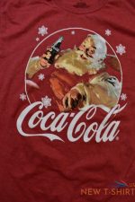 coca cola mens santa claus drinking coke christmas shirt new s 2xl 1.jpg