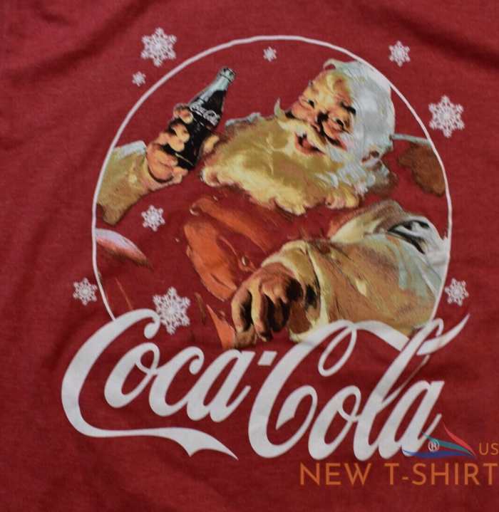 coca cola mens santa claus drinking coke christmas shirt new s 2xl 4.png