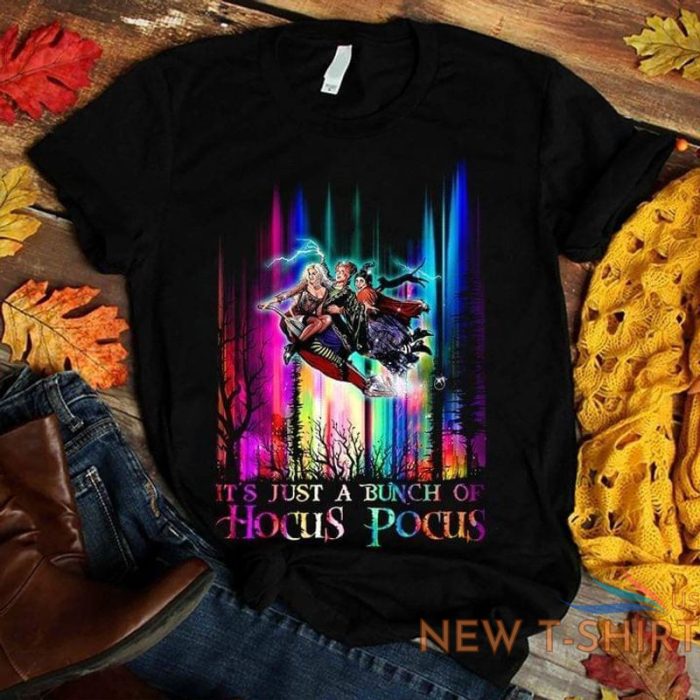 colorful halloween night it s just a bunch of hocus pocus tshirt women 1.jpg