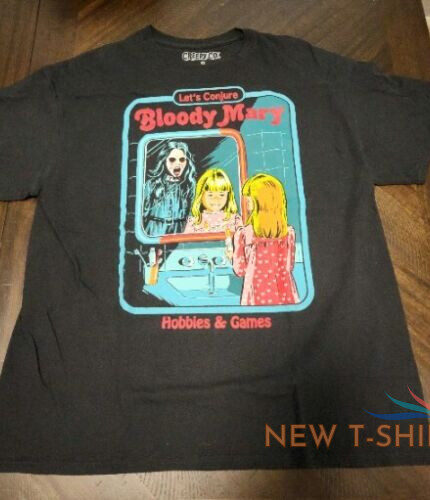 creepy co lets conjure bloody mary t shirt size xl black short sleeve 1.jpg