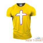 cross colorful jesus christianity faith religious mens t shirt usa new gift tee 5.jpg