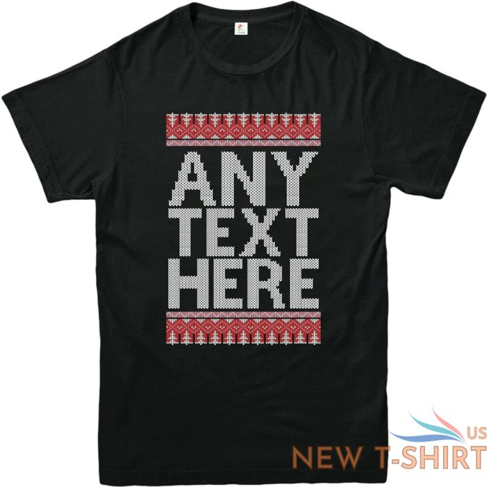 custom printed any text here xmas gifts present festive christmas tee shirts 0.jpg