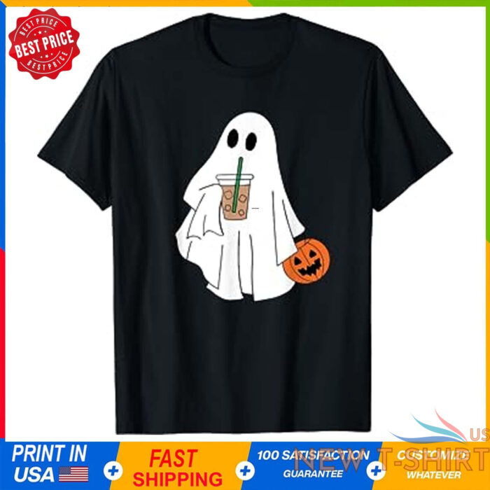 cute little ghost drinking coffee halloween spooky season t shirt 0.jpg