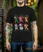 dabbing santa elf friends christmas kids boys men xmas gifts t shirt 2.jpg