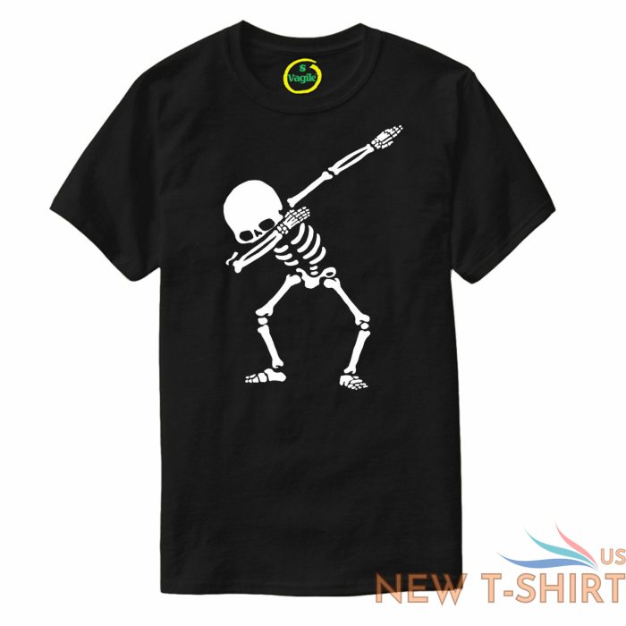 dabbing skeleton dab t shirt skull halloween party scary costume xmas top gift 1.jpg