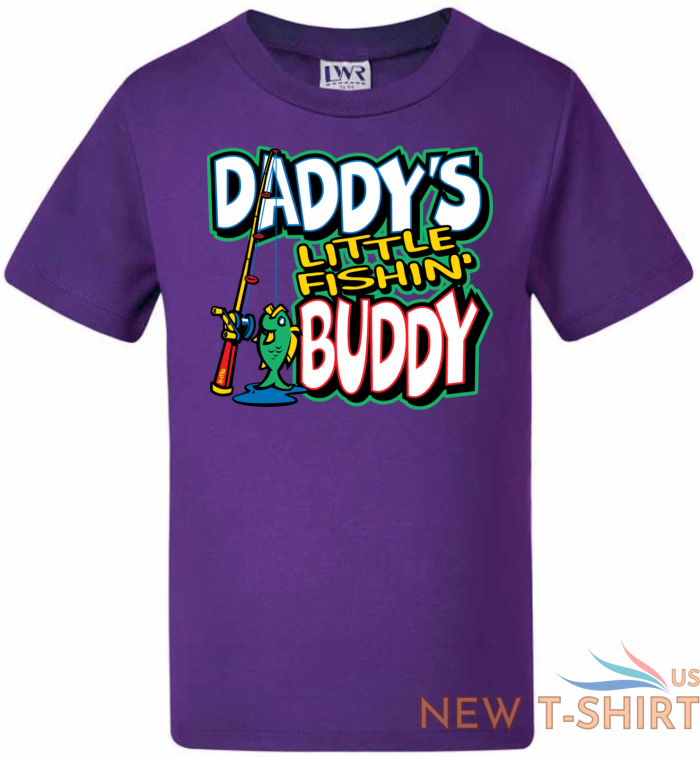 daddy s little fishing buddy t shirt fishing t shirt novelty tops funny tees 9.png