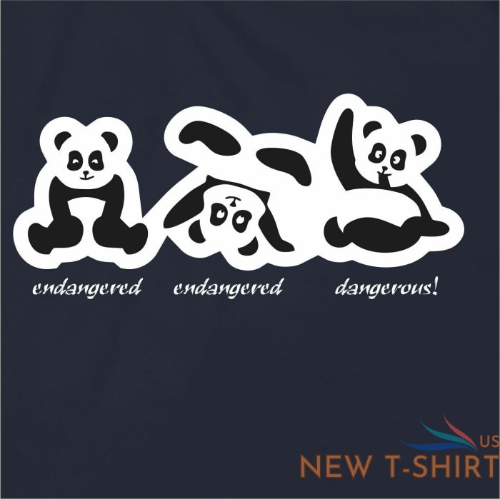 dangerous panda t shirt funny christmas vacations animal lovers gift tee shirt 1.jpg