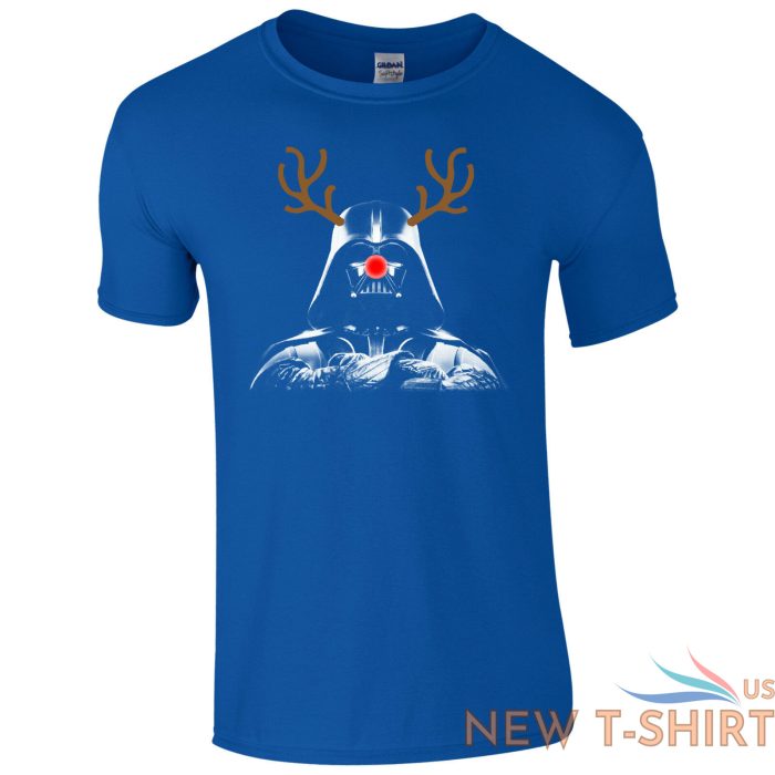 darth vader rudolph reindeer t shirt funny star wars christmas kids men gift top 3.jpg