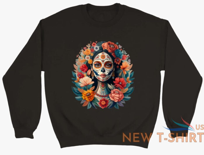 day of dead halloween tshirt sweatshirt hoodie skull painting gift long sleeve 8.jpg