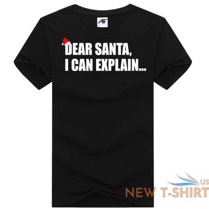 dear santa i can explain printed girls t shirt short sleeves xmas christmas tops 2.jpg