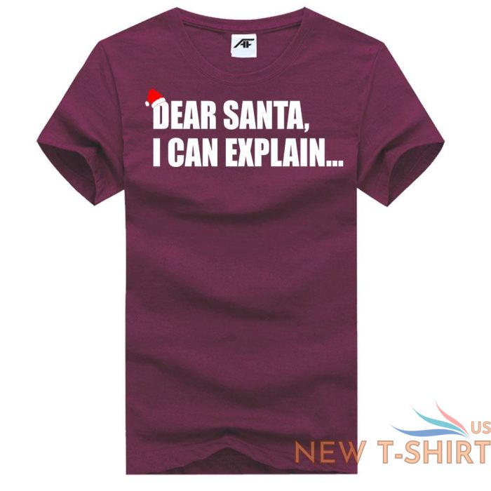 dear santa i can explain printed girls t shirt short sleeves xmas christmas tops 5.jpg