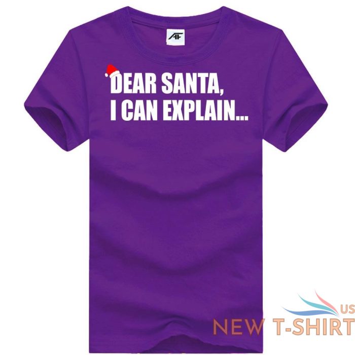 dear santa i can explain printed girls t shirt short sleeves xmas christmas tops 7.jpg