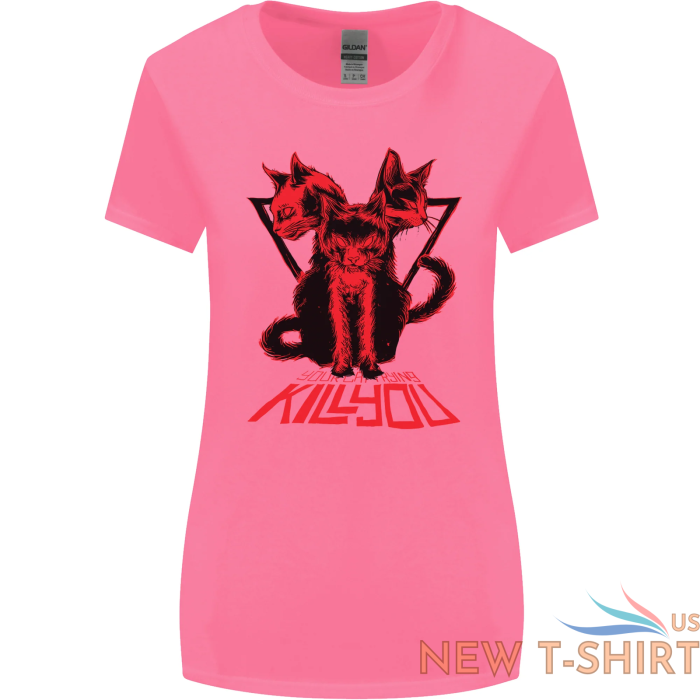 demonic cats halloween horror witch demons womens wider cut t shirt 3.png